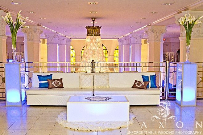 The Grand Atrium overlook at 200 Peachtree 200 Peachtree Wedding | Published by the Knot's Wedding Channel